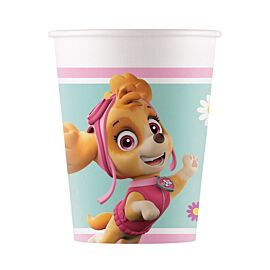 Kubeczki papierowe Paw Patrol Skye & Everest  200ml 8szt.