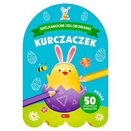 Wielkanocne kolorowanki. Kurczaczek - 2026