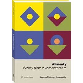 Alimenty Wzory pism z komentarzem