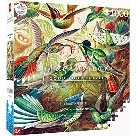 Puzzle 1000 Imagination Ernst Haeckel Hummingbirds Kolibry