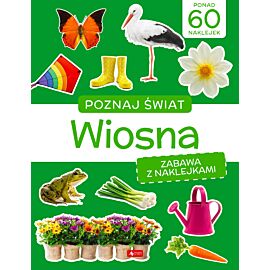 Poznaj świat. Zabawa z naklejkami. Wiosna-2026