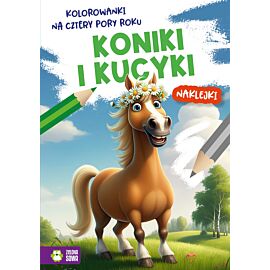 Kolorowanki na cztery pory roku. Koniki i kucyki