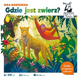 Gdzie jest zwierz? Gra rodzinna. Kapitan Nauka