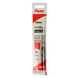 Wkład do cienkopisu kulkowego EnerGel czerwony LRN5-BP3BPL 3 sztuki folia