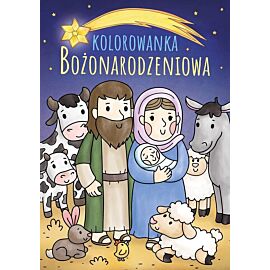 Kolorowanka bożonarodzeniowa