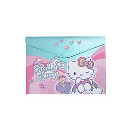 Koperta na dokumenty A4 PP Hello Kitty pink wzór 2