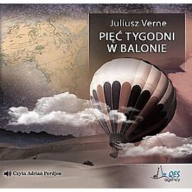 Pięć tygodni w balonie (książka audio)
