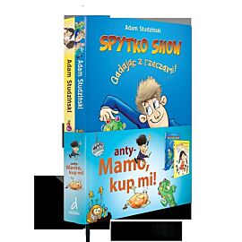 Pakiet anty-mamo, kup mi! spytko show. Gadając z rzeczami! / chciejosztuczki. Książka zakazana przez chciejokorp