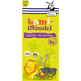 Zagadki obrazkowe Łamigłówki 3-5 lat