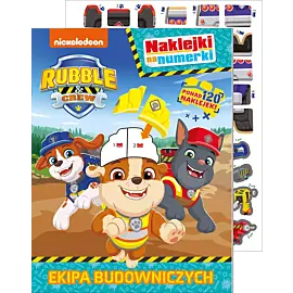 Rubble and crew. Naklejki na numerki. Ekipa Budowniczych