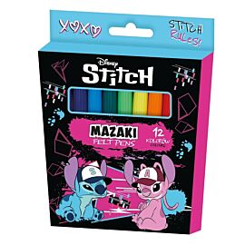 Mazaki Stitch black w kartoniku 12 kolorów