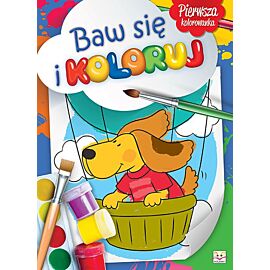 Baw się i koloruj. Malowanka przedszkolaka