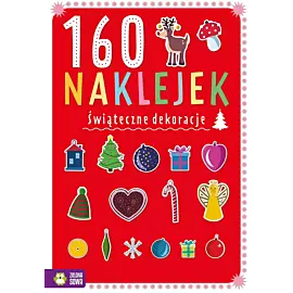 160 naklejek. Świąteczne dekoracje