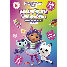 Koci Domek Gabi. Kociastyczne łamigłówki. Wielki zeszyt zadań
