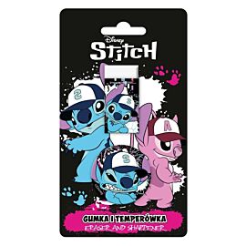 Gumka + temperówka Stitch black blister