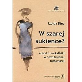 W szarej sukience