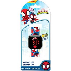 Zegarek LED z kalendarzem Spidey SPF4018