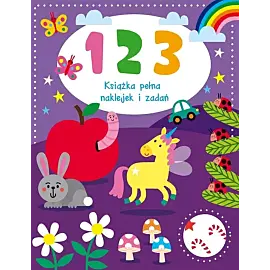 123 Książka pełna naklejek i zadań