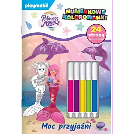 Playmobil Princess Magic. Numerkowe kolorowanki. Moc przyjaźni