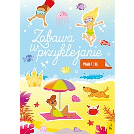 Zabawa w przyklejanie. Wakacje