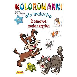 Domowe zwierzęta. Kolorowanki dla malucha