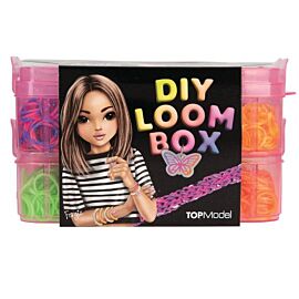 Zestaw gumek do robienia bransoletek Top Model Loom Box 14124A