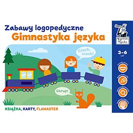 Gimnastyka języka. Zabawy logopedyczne. Kapitan Nauka