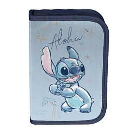 Piórnik z wyposażeniem Stitch Blue Aloha DS26UU-P001