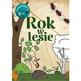 Rok w lesie. Kolorowanka wyd. 2023