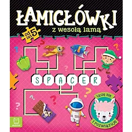 Łamigłówki z wesołą lamą. Uczę się i rozwiązuję. Od 5 lat
