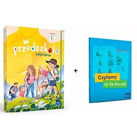 PAKIET Superpakiet W przedszkolu naturalnie. Poziom B+. Pakiet + Czytamy sylabami