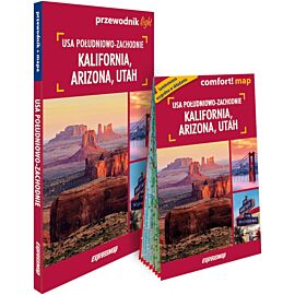 USA południowo-zachodnie Kalifornia Arizona Utah przewodnik + mapa
