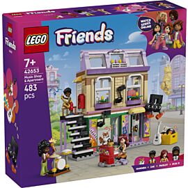 LEGO Friends Sklep Muzyczny i mieszkanie 42653