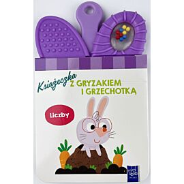 Liczby. Książeczki z gryzakiem i grzechotką