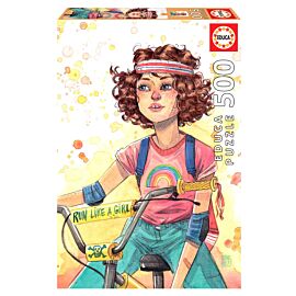 Puzzle 500 Run Like A Girl Esther Gili 111351