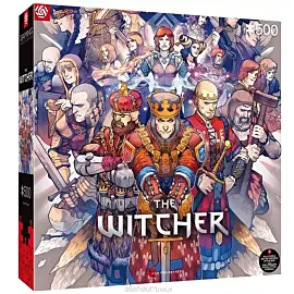 Puzzle 500 Wiedźmin: The Witcher Northern Realms