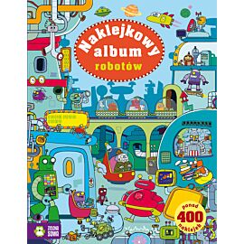 Naklejkowy album. Naklejkowy album robotów