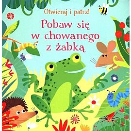 Pobaw się w chowanego z żabką. Otwieraj i patrz!