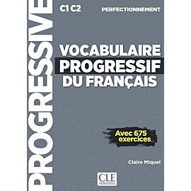 Vocabulaire progressif du français Niveau perfectionnement Livre