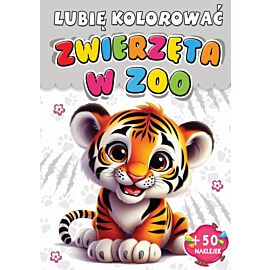 Zwierzęta w ZOO. Lubię kolorować