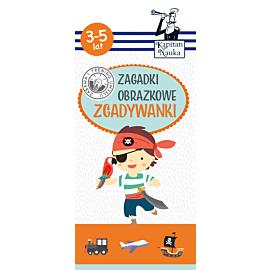 Kapitan Nauka Zagadki obrazkowe Zgadywanki 3-5 lat