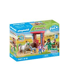 Playmobil Weterynarz z osiołkami 71471