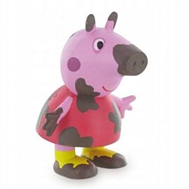 COMANSI figurka Świnka Peppa - Peppa on the mud Y99687