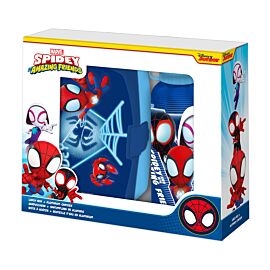 Zestaw śniadaniówka + bidon 500ml Spidey SP50102