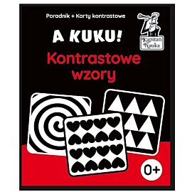 A kuku! Kontrastowe wzory (Poradnik + karty obrazkowe). Kapitan Nauka