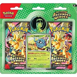 Pokemon TCG Mega Evolution Ascended Heroes  Trainer's 2-pack Blister Erika's Tangela