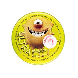 Ultraplastelina pachnąca złota metaliczna+zapach waty cukrowej EP04328