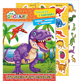 Lubię Dinozaury. Tatuaże i naklejki