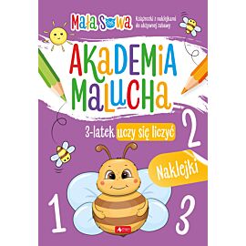 Akademia malucha. 3latek uczy się liczyć