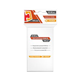 Koszulki na karty Rebel (45x68 mm) "Mini European Premium", 100 sztuk